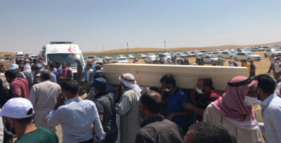 Kazada ölen 7 kişi Urfa'da defin edildi