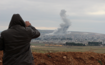 Kent harabeye döndü