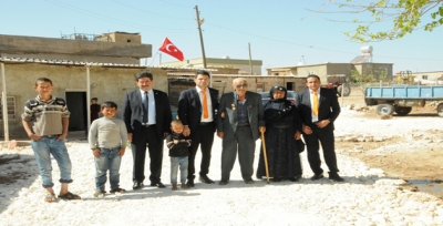  Kıbrıs Gazisinin Yol Sorununa Açık Kapı Çözüm Oldu