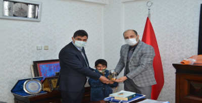 Kıran'dan  Müdür Mehdi Turğut`a anlamlı ziyaret 