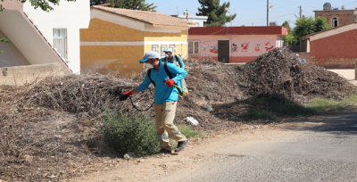 Kırsal Mahallelerde İlaçlama Çalışmaları Sürüyor