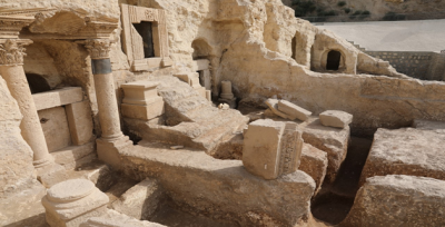 Kızılkoyun Kaya Mezarlar Gün Yüzüne Çıktı