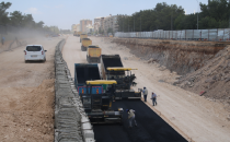 Köprülü Kavşaklara İlk Asfalt Döküldü