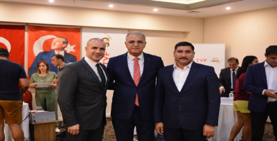 Kulüp Başkanı Tatlı'dan TVF Başkanı'na Ziyaret
