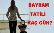 Kurban Bayramı Tatili 9 Gün Olacak