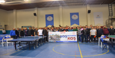 Kurumlar Arası Masa Tenisi Turnuvası Sona Erdi