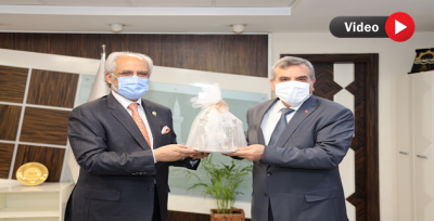 Kuveyt Büyükelçisi Al Zawawi'den Büyükşehir'e Ziyaret 