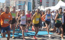 Maraton Renkli Görüntülere Sahne Oldu