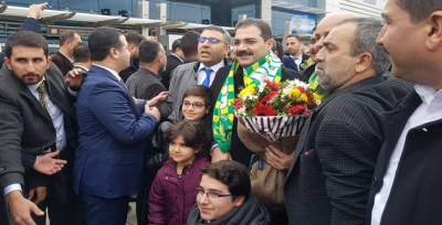 Mehmet Canpolat Coşkuyla Karşılandı