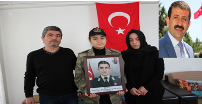 Mehmet Ekinci Şehidin Ailesini Umreye Gönderiyor