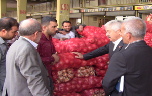 Melik Hal Pazarındaydı!