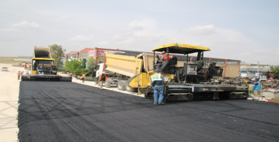 Meslek Sitelerine Nefes Aldıran Bulvar Asfaltlandı