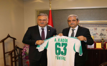 Milletvekili Yüksel, Başkan Demirkol'u Makamında Ziyaret Etti