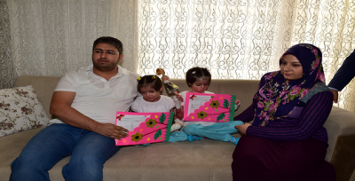 Minik Kelebekler Evde Karne Aldı