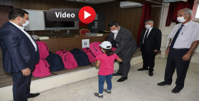 Minikler Hediyelerini Başkan Canpolat'tan Aldı