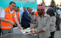 Mobil Mutfak İlk İftarını Verdi