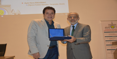 Modacı Faruk Saraç Harran Üniversitesi'nin Konuğu Oldu