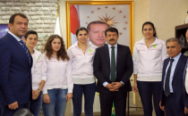 MSK Urfa Basketbol Takımı, Ekinci'yi ziyaret etti‏