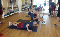 MSK URFA Erkek Voleybol Takımı Performans testinden geçti