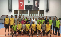 MSK voleybol takımı Halkbank'la karşılaşıyor