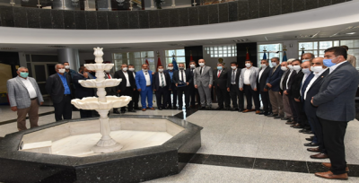 Muhtarlardan Vali Erin'e Ziyaret