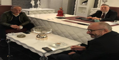 Murat Cavcav Kemal Saraçoğlu'nu Ziyaret Etti 