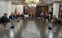 MÜSİAD'ın Yeni Yönetiminden Vali Tuna'ya Ziyaret