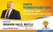 Mutlu, Yaşanabilir bir Urfa için aday oldum