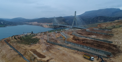 Nissibi Köprüsü Sosyal Tesislerinde Çalışmalar Sürüyor