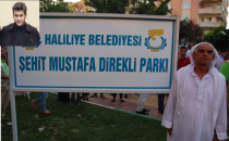 O Park Şehit Mustafa Direkli Park Oldu