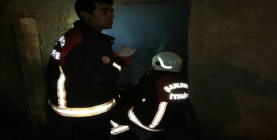  Odunlukta Yangın Çıktı