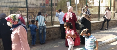 Öğrenci bursluluk sınavına girdi