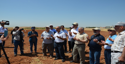 Öğrencilere 1 Dekarlık Arazi Dağıtıldı