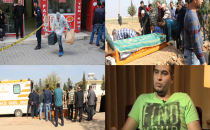 Öldürülen Suriyeli Gazeteci Akçakale'de Toprağa Verildi