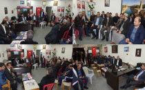 Önen'den EVET çadırları ve bürolarına ziyaret