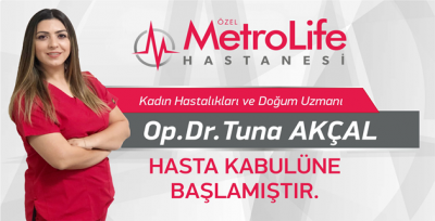 Op.Dr.Tuna Akçal Hasta Kabulüne Başladı
