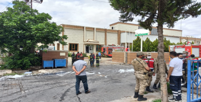 OSB'de fabrika yangını