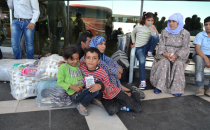 Otogarda Suriye akını