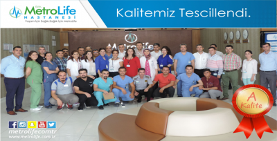 Özel Metrolife Hastanesi Başhekimi Karakucak Tüm Çalışanlarına Teşekkür Etti.