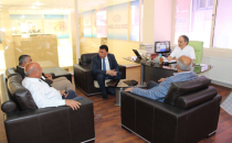 Özyavuz,kent merkezinde aralıksız çalışıyor