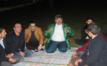 Parklarda gençler eğitiliyor