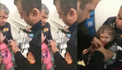 Parmağına Sıkışan Yüzüğü İtfaiye Çıkardı