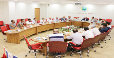 Pasaj Esnafı sorunlarını ŞUTSO'ya taşıdı