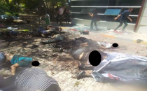 Patlama sonrası yapılan kaçışmalar