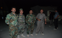 Peşmergeler Şanlıurfa'da  mola verdi