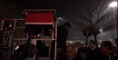 Piazza yakınında intihara teşebbüs! 