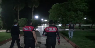 Polis Gece Parkları Denetledi