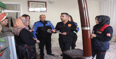 Polis, soba yakıp, vatandaşı zehirlenmelere karşı uyardı