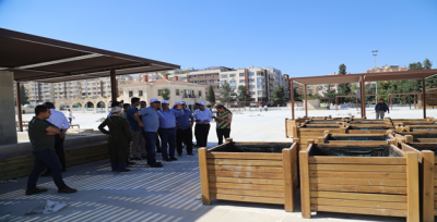 Rabia Meydanı Açılışa Hazırlanıyor