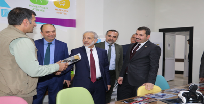 Rektör Çelik'ten Karaköprü Kültür Merkezine Övgü